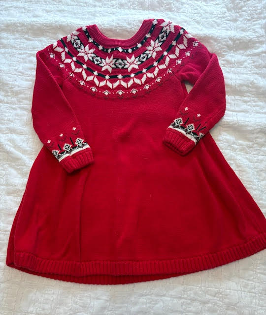 Seller 47 Hanna Andersson sz 100 (4) sweater dress, EUC