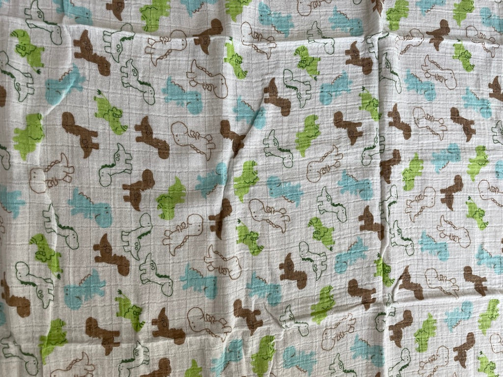 #6 - 4 Muslin Swaddle Cloths