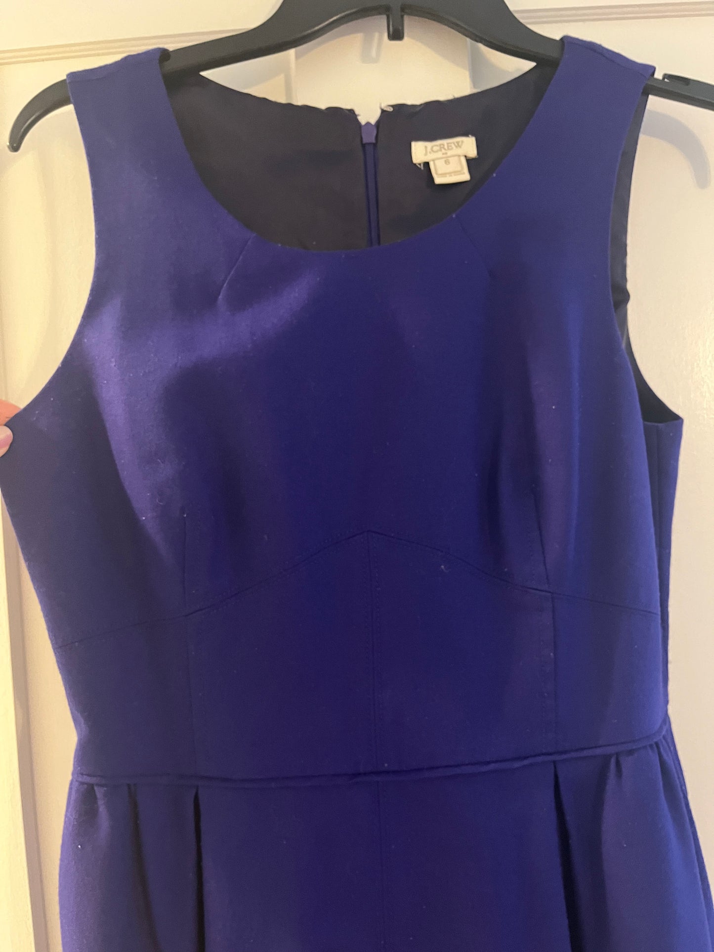 J Crew Women’s Dress Size 6 (Dark Purple)