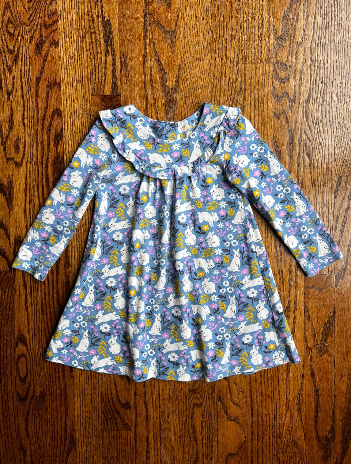 Seller #115 - Boden Girls 2-3Y Blue & White Bunny Tunic Dress, VGUC