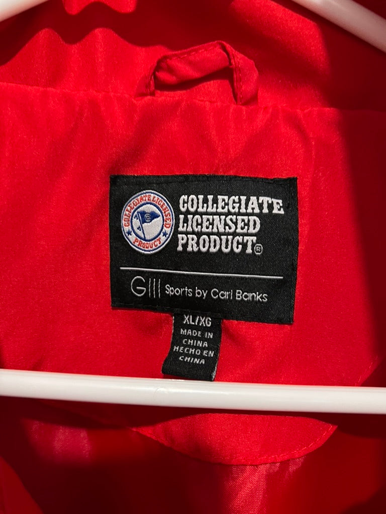 Seller #76 - The Ohio State University Windbreaker - Red Pullover - Size Xtra Large