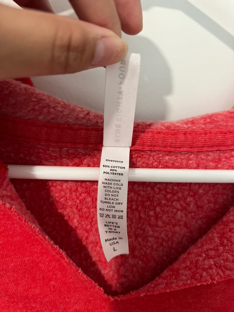 Seller #76 - Miami University Women's Hoodie - Size Large - Red