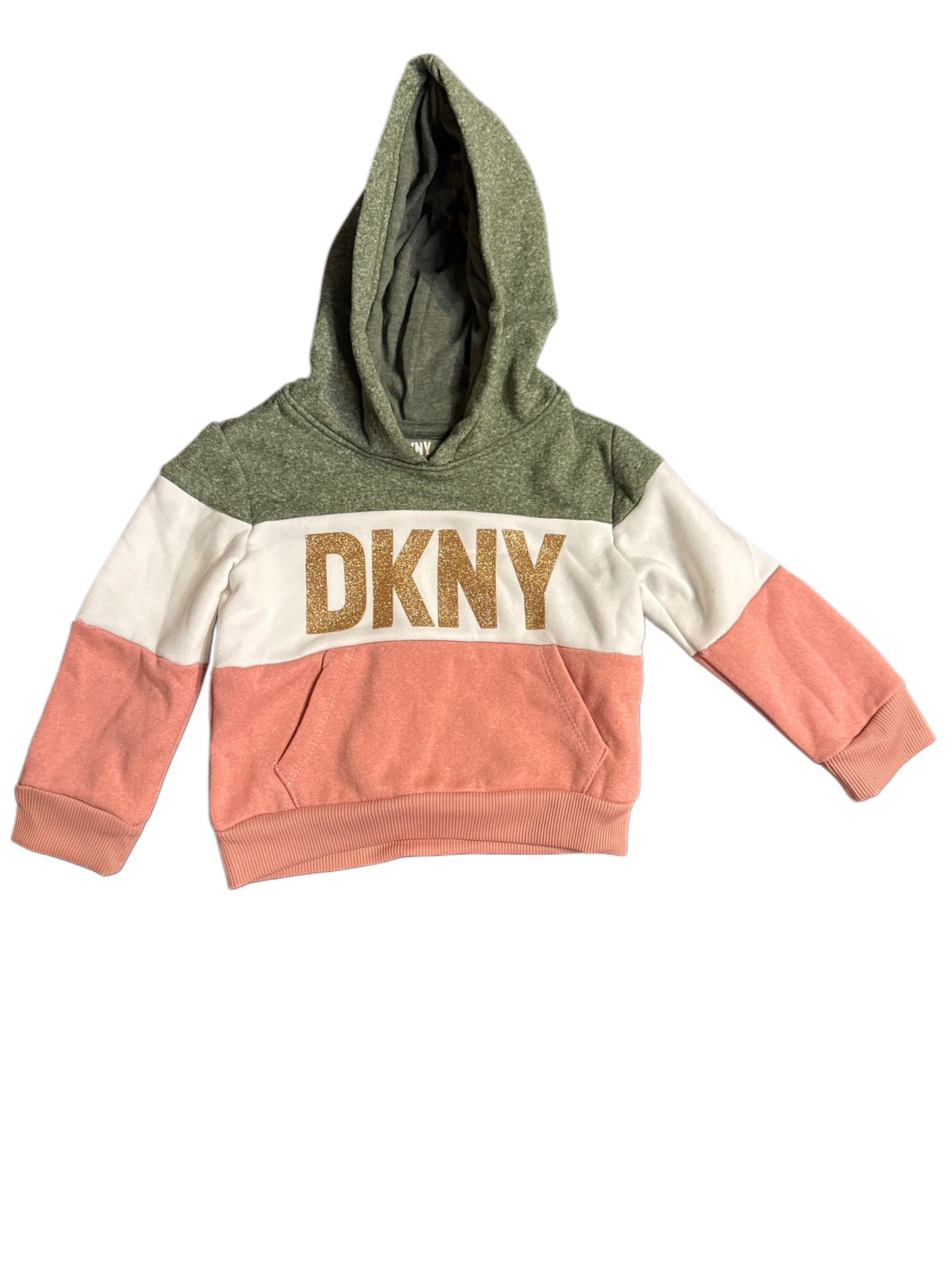 #28 REDUCED NWOT DKNY Baby Girl Hooded Sweater Jogger Set Size 12M