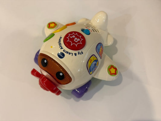 Seller # 142 V Tech Toy Airplane