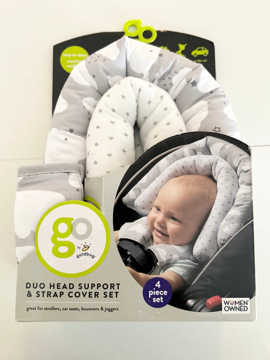 Go by Goldbug | Duo Head Support & Strap Cover Set