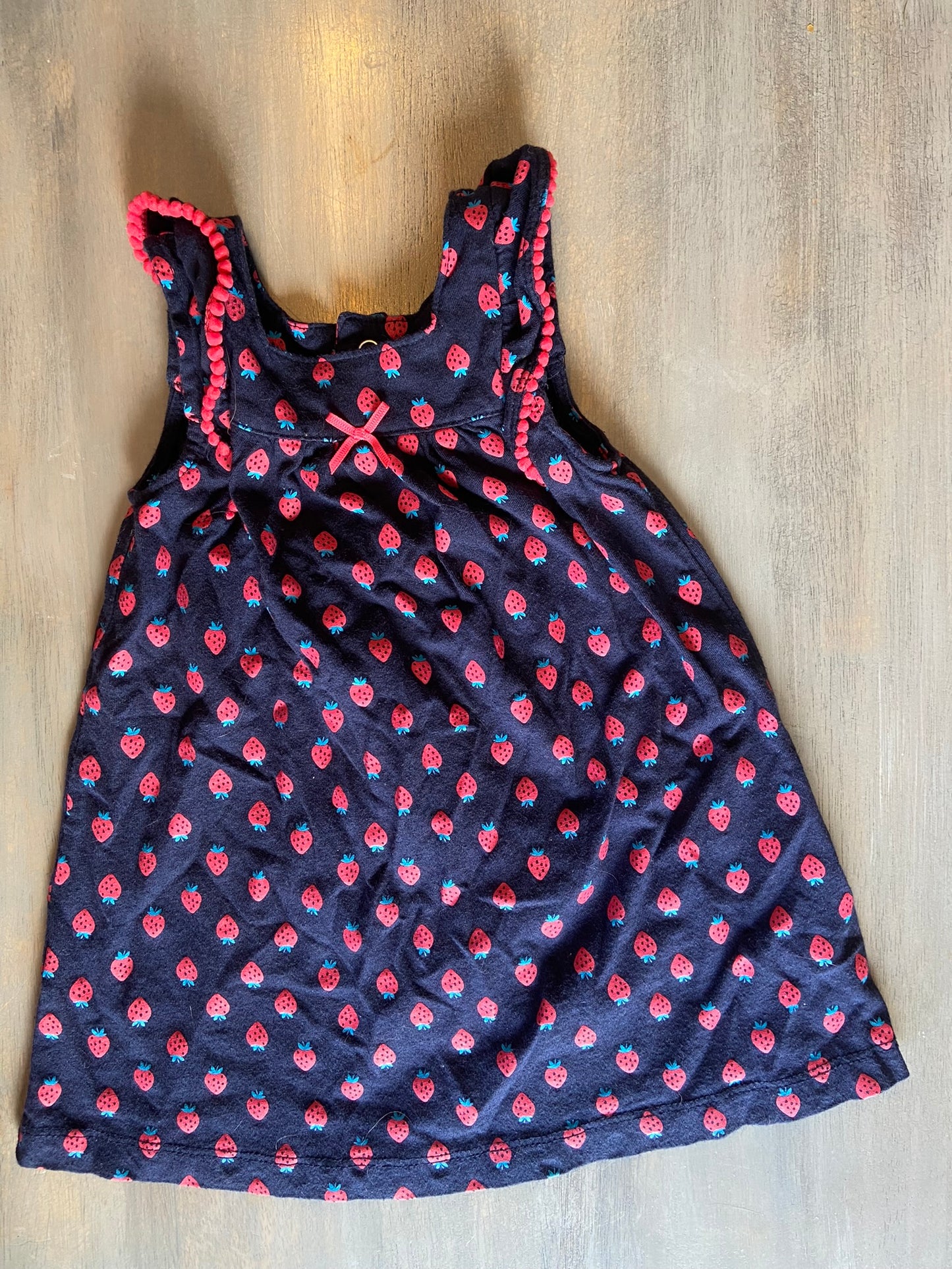 Girls 12 month strawberry dress
