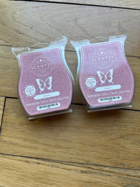 Seller 128 - Scentsy Wax bars Quiver (2 Pack)