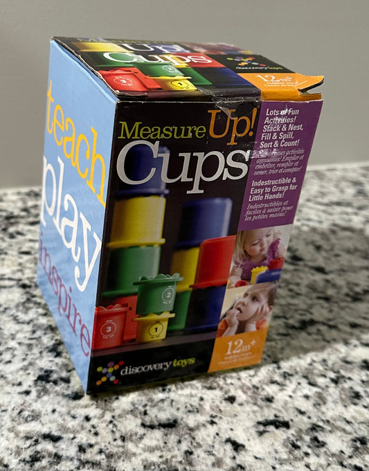 Discovery Toys brand new Measure Up cups