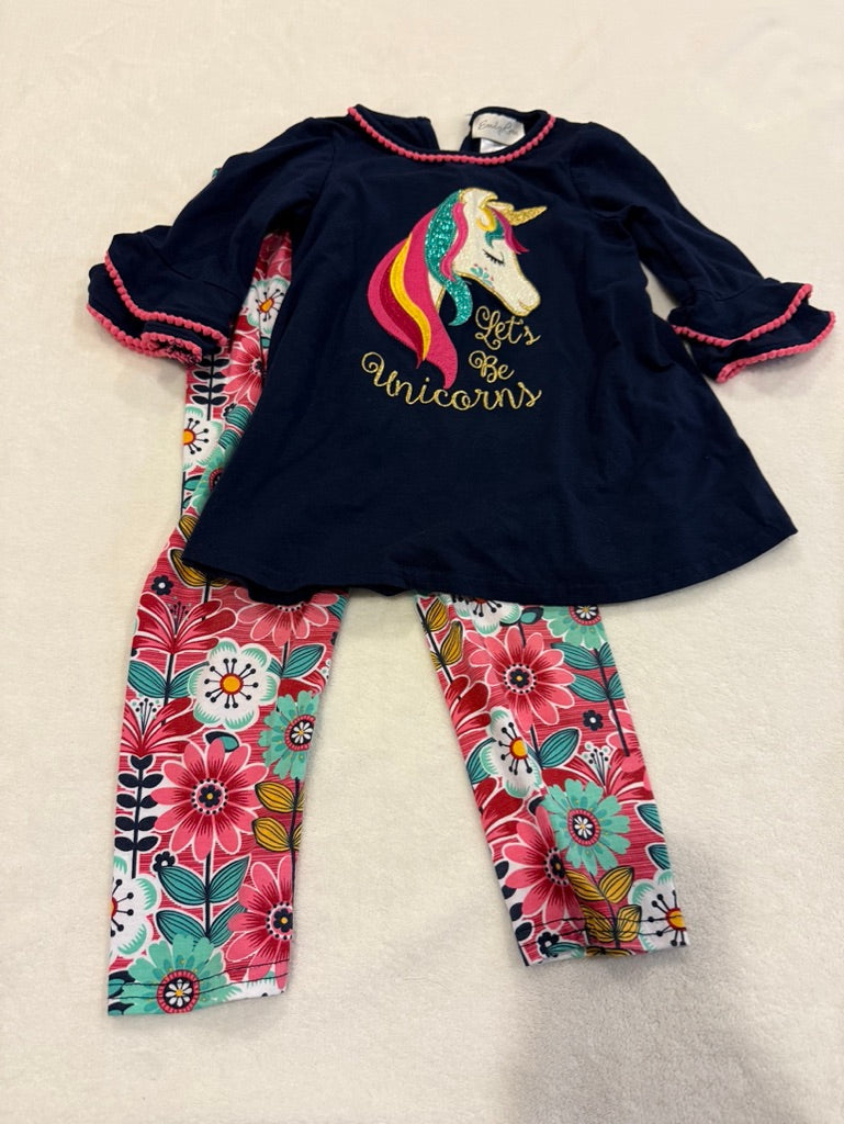 179 "Reduced" Girls Emily Rose Unicorn Outfit-size 5