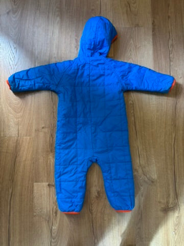 #6 - Patagonia Reversible Blue Snowsuit - 6 months