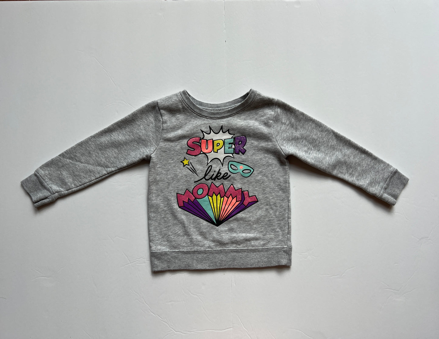 #77B Girls 3 Super Like Mommy Garanimals Sweatshirt