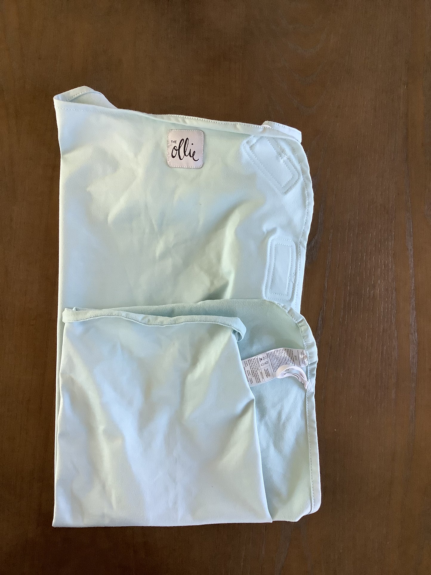 The Ollie Swaddle sky green