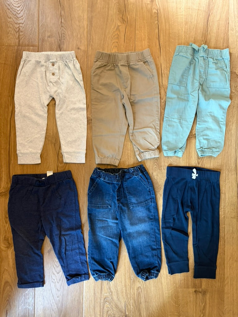 #6 - Boys Pants (pack of 6) - 24 months