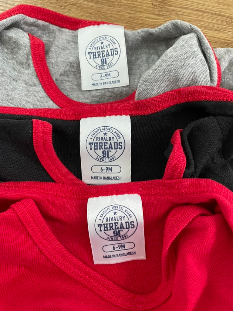 #6 - Girls Cincinnati Bearcats Bodysuit/Onesies, 6-9 months