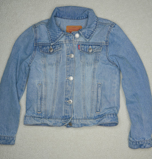 #31 Girls' Levi Jean Jacket, Size Medium (10/12)