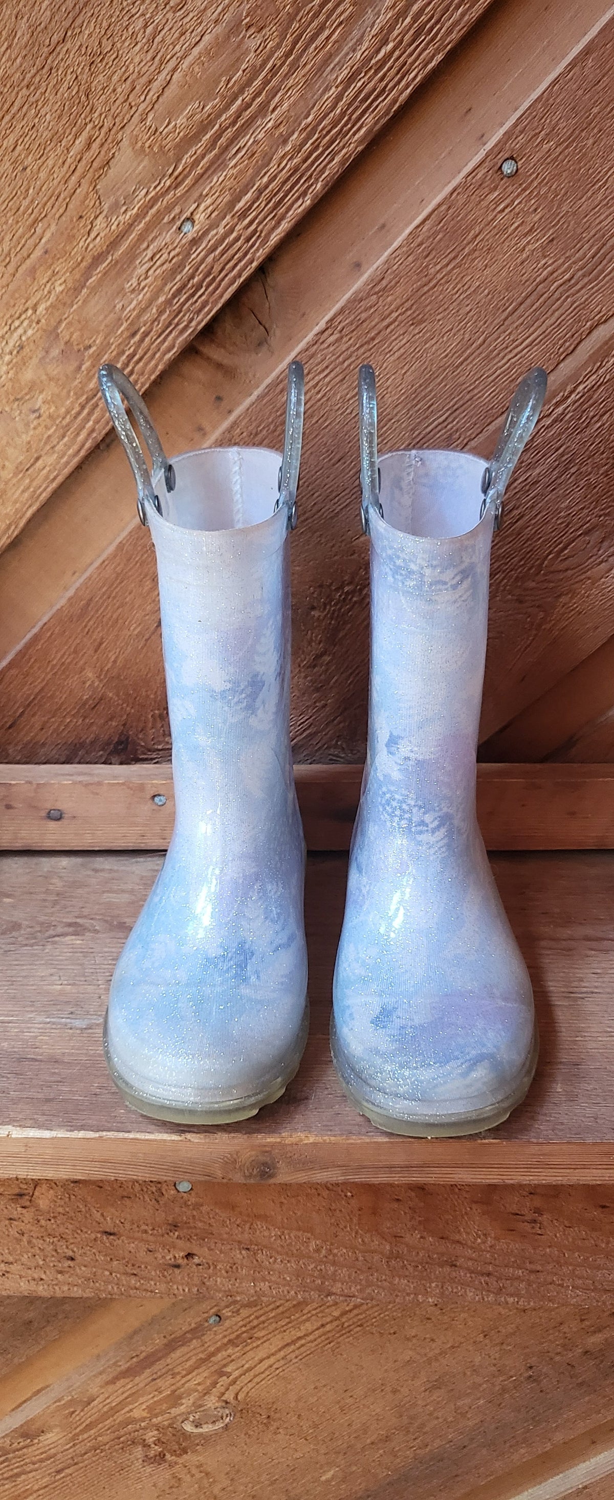 #109. Size 9. GUC. Western Chief Disney Frozen Rainboots