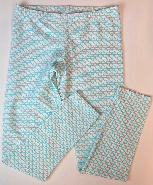 #112 - Vineyard Vines Whale Tail Leggings, Size 10-12, EUC