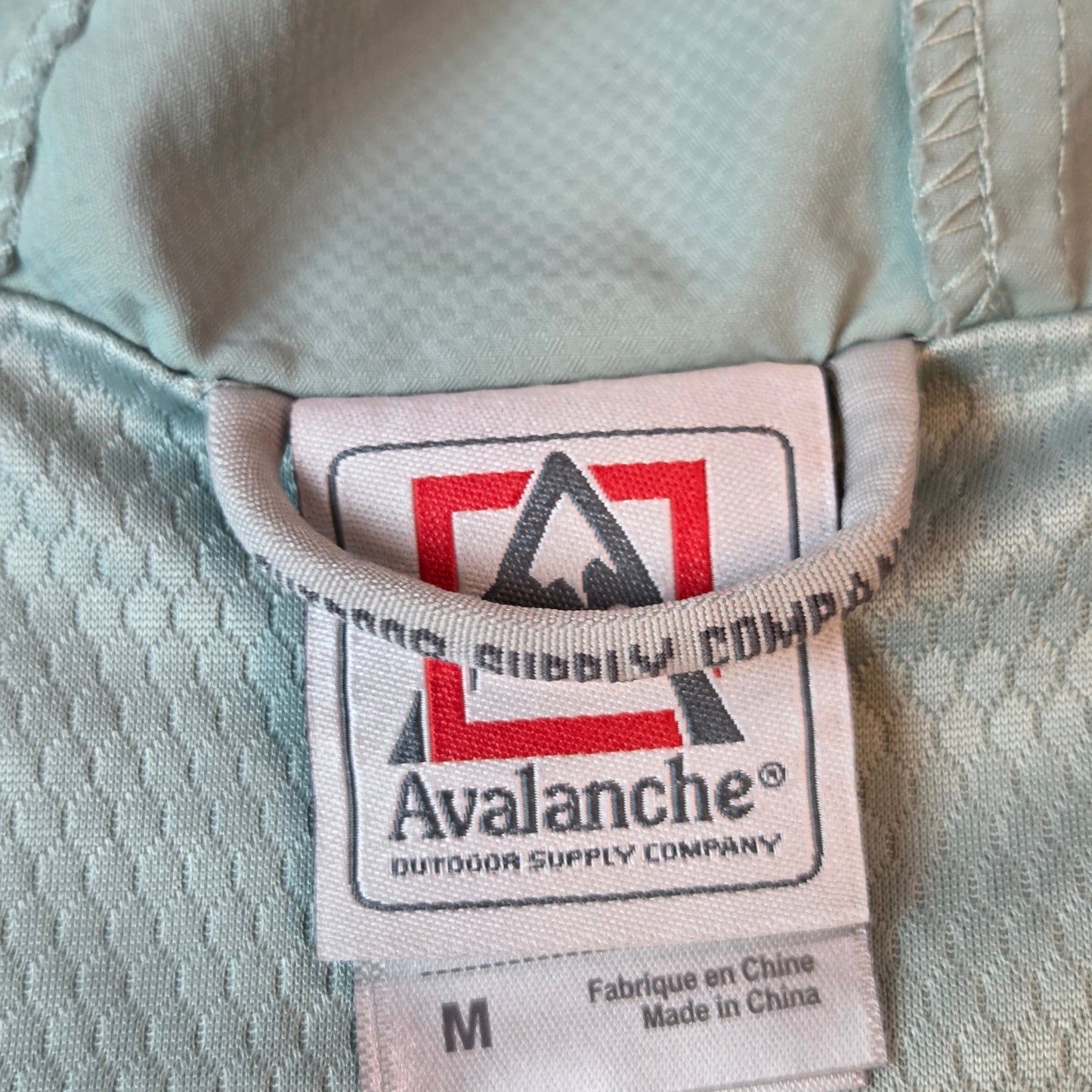 #112 - Avalanche Outdoor Supply Company Light Green Jacket, Women's Size M, VGUC