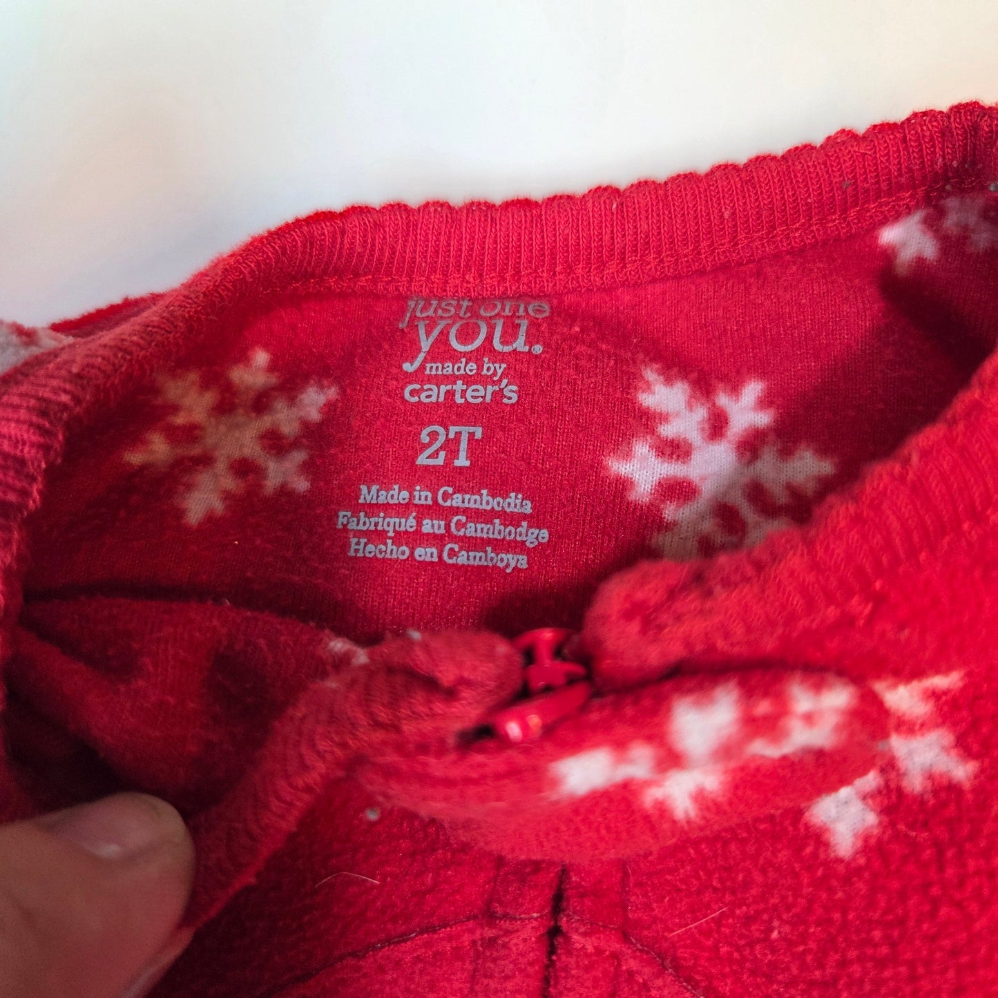 #112 - Set of 2 fleece PJs, Size 2t, VGUC