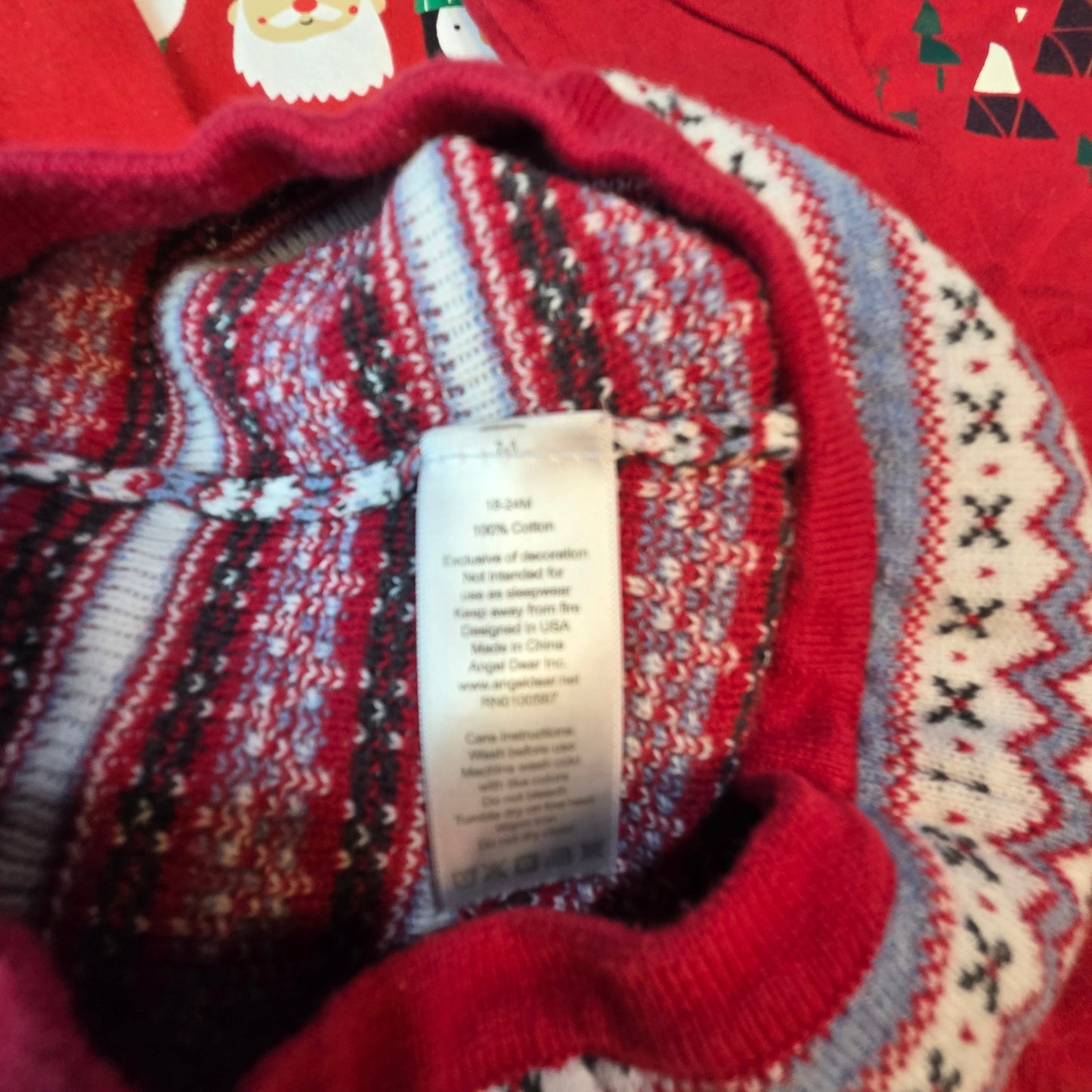 #112 - Set of three Holiday items, Size 24M, VGUC