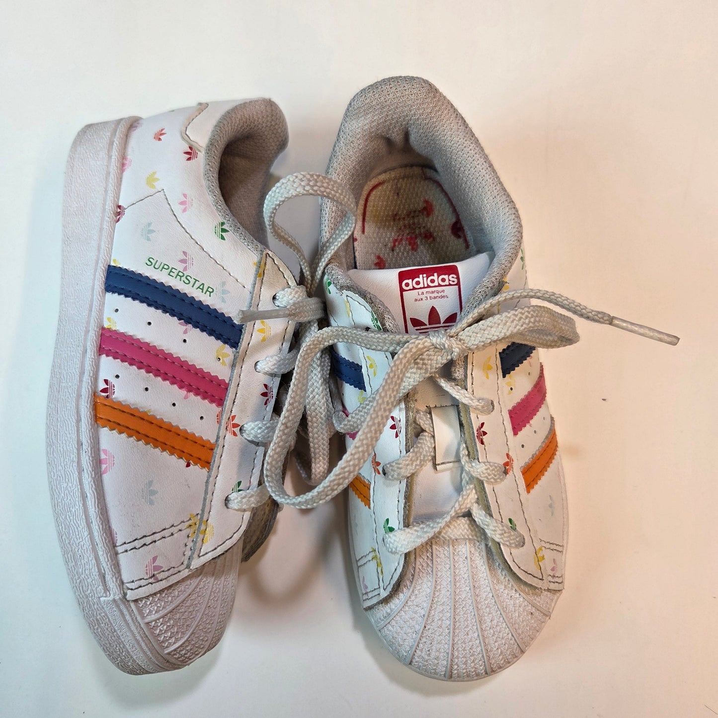 #112 - Adidas Superstar Sneakers, Size 10, GUC