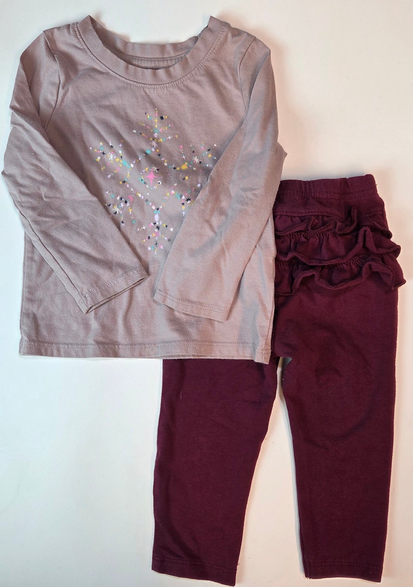 #112 - Two piece outfit, Garanimals and Cat and Jack, Size 18M, VGUC