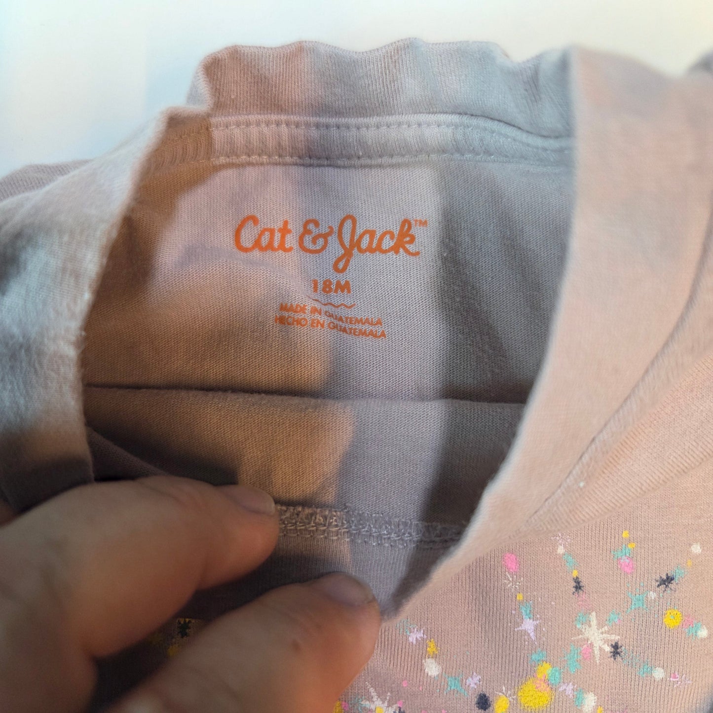 #112 - Two piece outfit, Garanimals and Cat and Jack, Size 18M, VGUC