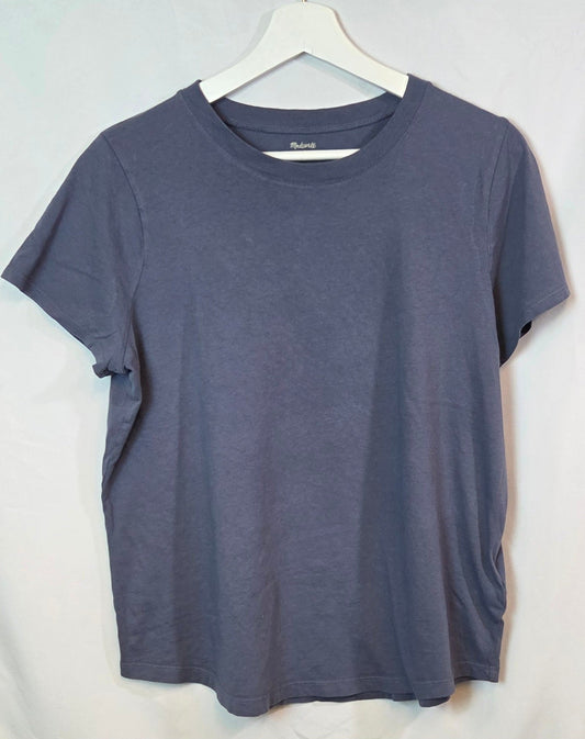 #112 - Madewell Blue T-shirt, Women's Size L, EUC