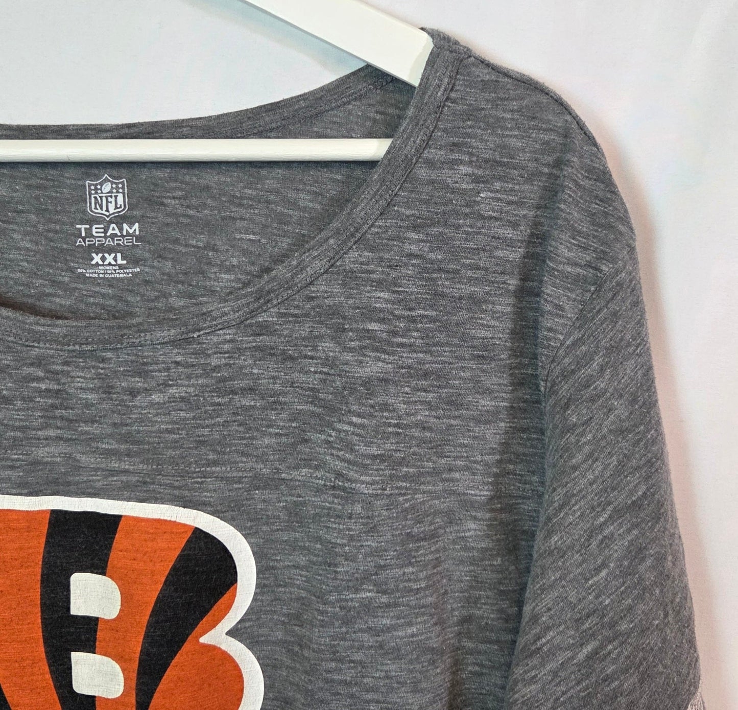 #112 - Gray Bengals T-Shirt, Women's Size XXL, EUC
