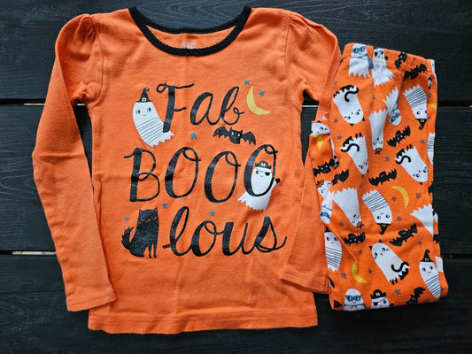 #109.  Girls 4T. GUC. Carter's Just One You Halloween PJs