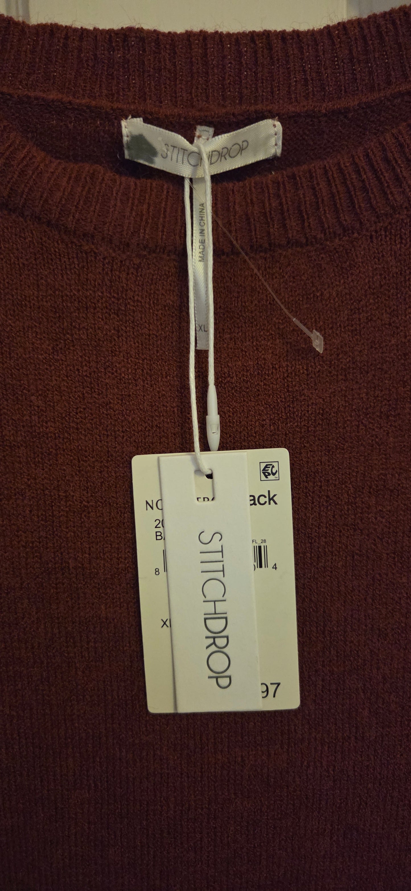#112 - Stitchdrop (Nordstrom) Sweater Dress, Womens Size XL, NWT