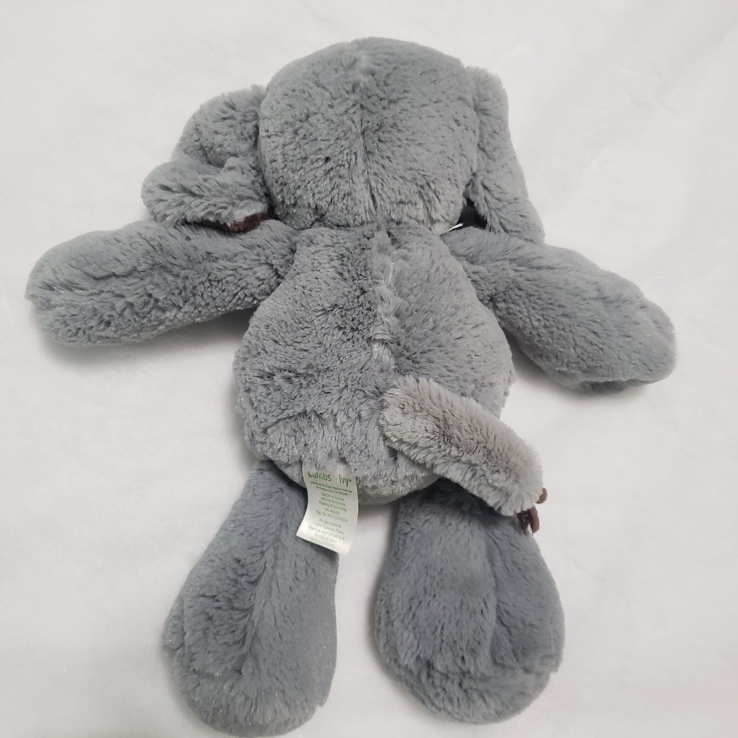 #142 Lambs & Ivy S.S. Noah Plush Elephant Theodore