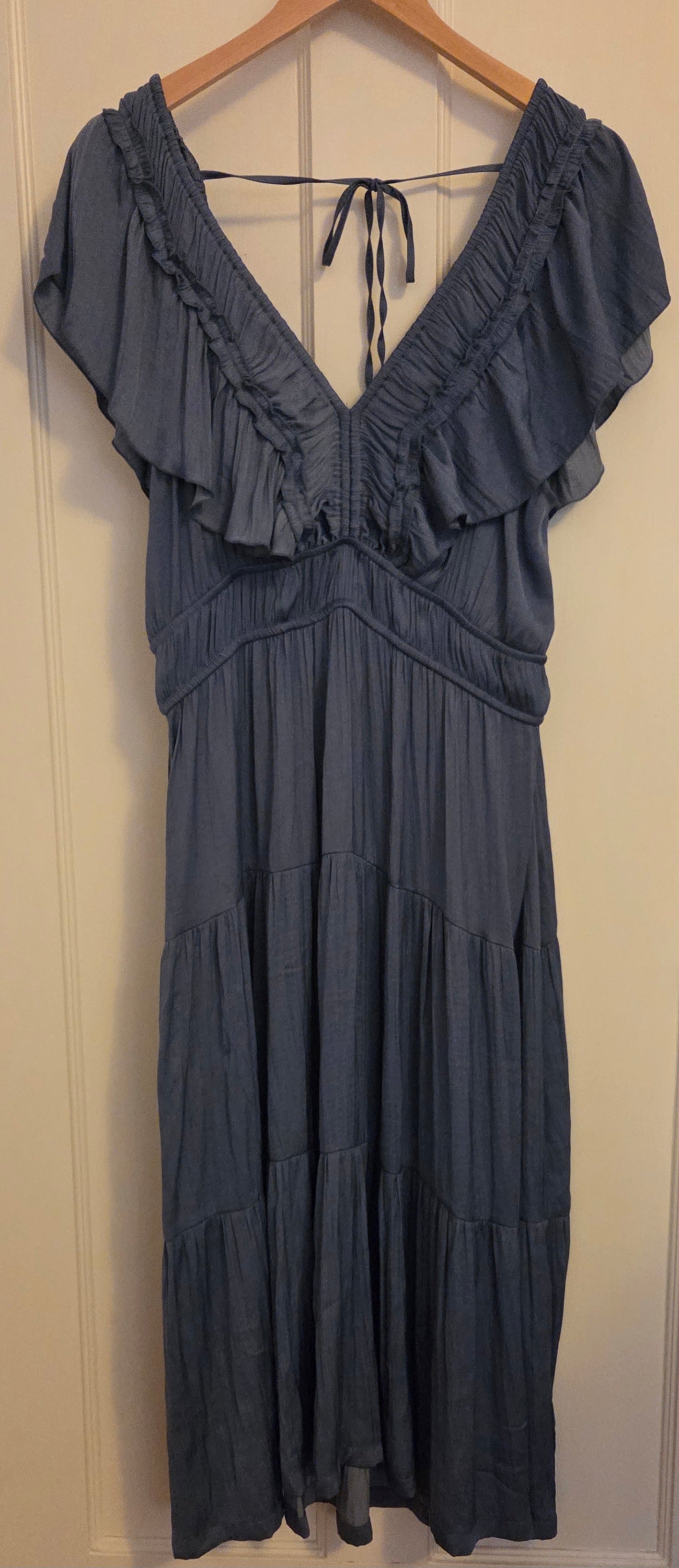 #112 - Joie Blue Maxi Dress, Women's Size XL, NWT, Retail $1288