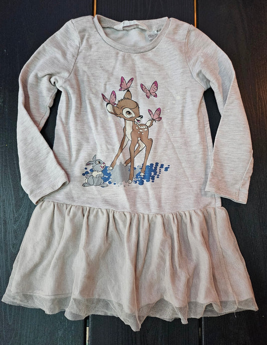 #109. Girls size 2-4T. VGUC. H&M Disney w/ Bambi and Thumper