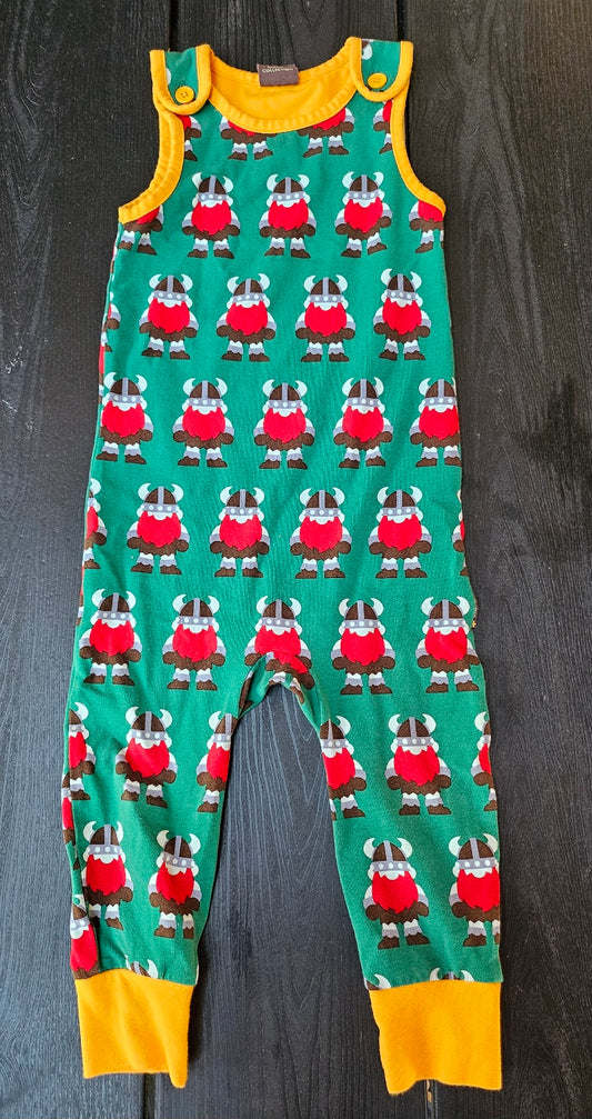 #109. Boys 18-24 Months. EUC. Maxomorra Viking Dungarees.