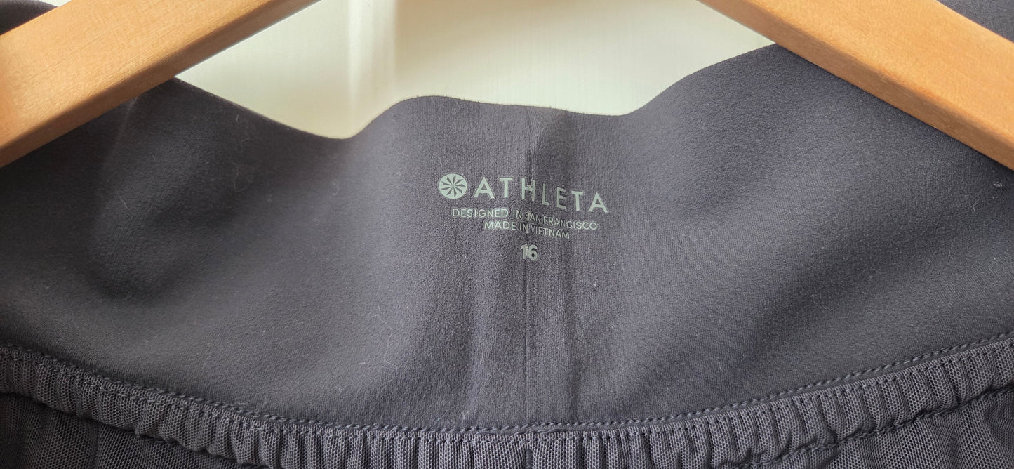 #112 - Athleta Gray Joggers, Women's Size 16, EUC