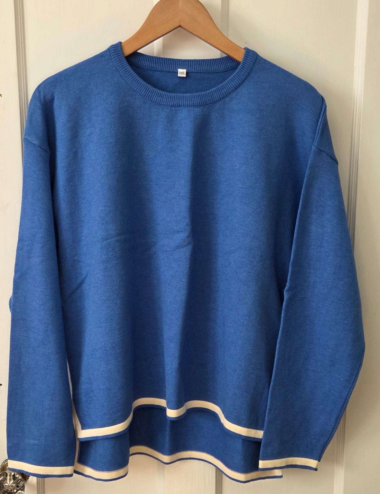 #112 - Amazon Blue 2-Piece Lounge Set, Women's XXL, EUC