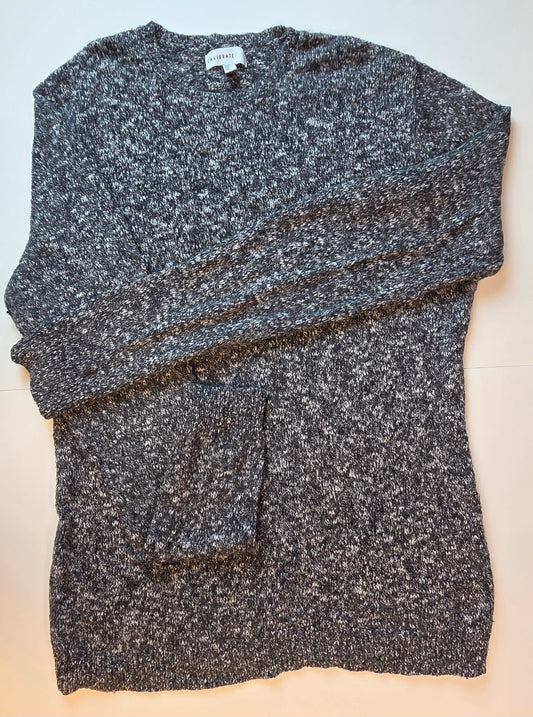 #112 - Calibrate Gray Cotton Sweater, Womens Size L, EUC