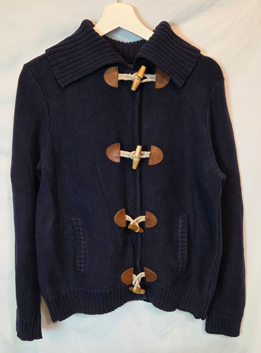 #112 - Lauren Ralph Lauren Toggle Sweater, Womens Size XL, EUC