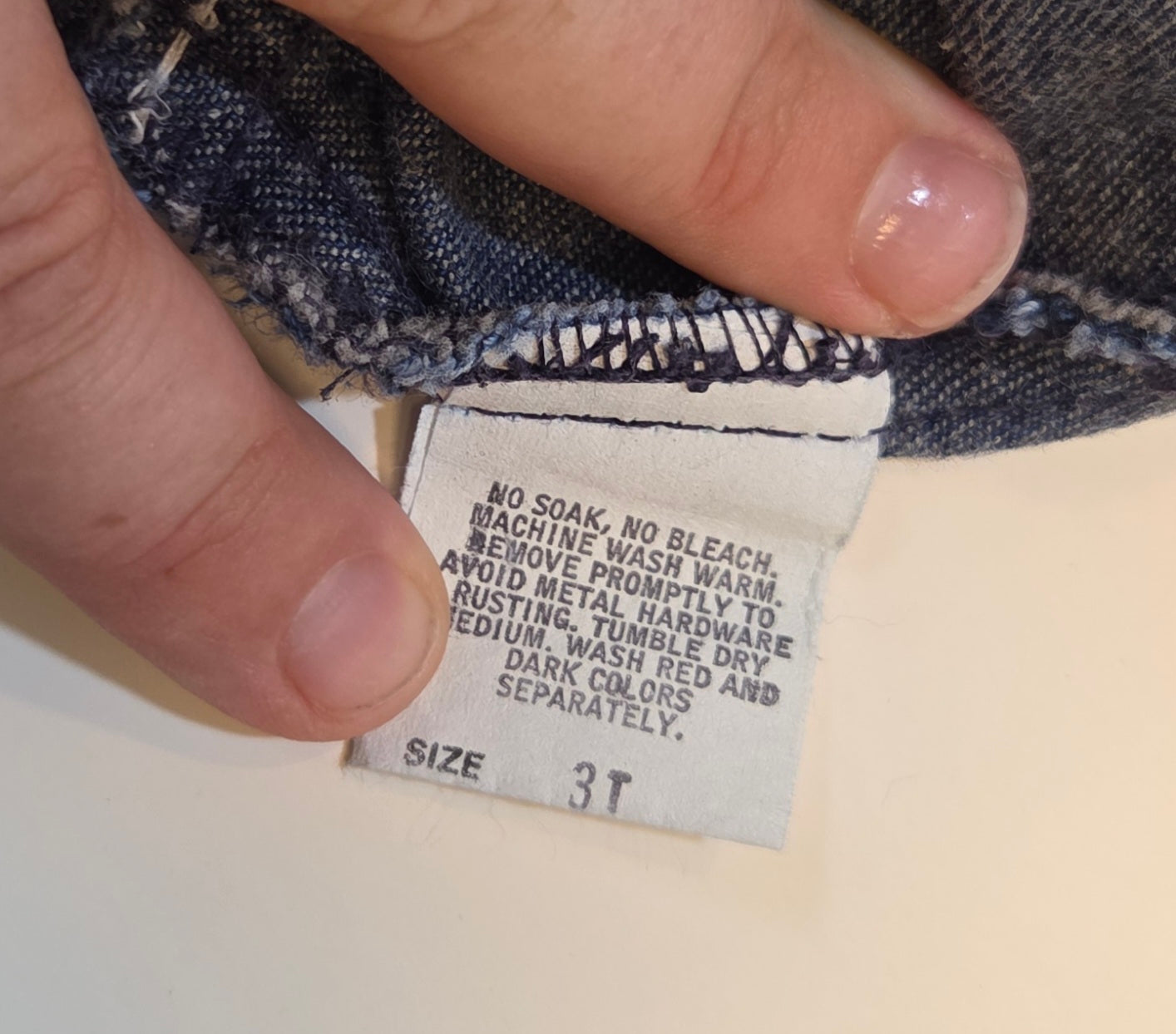 #112 - Vintage OshKosh Skirt Overalls, Girls Size 3T, EUC