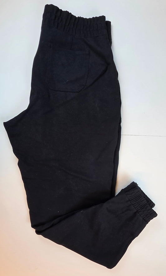 #112 - Black Spanx Joggers, Womens Size 2x, EUC