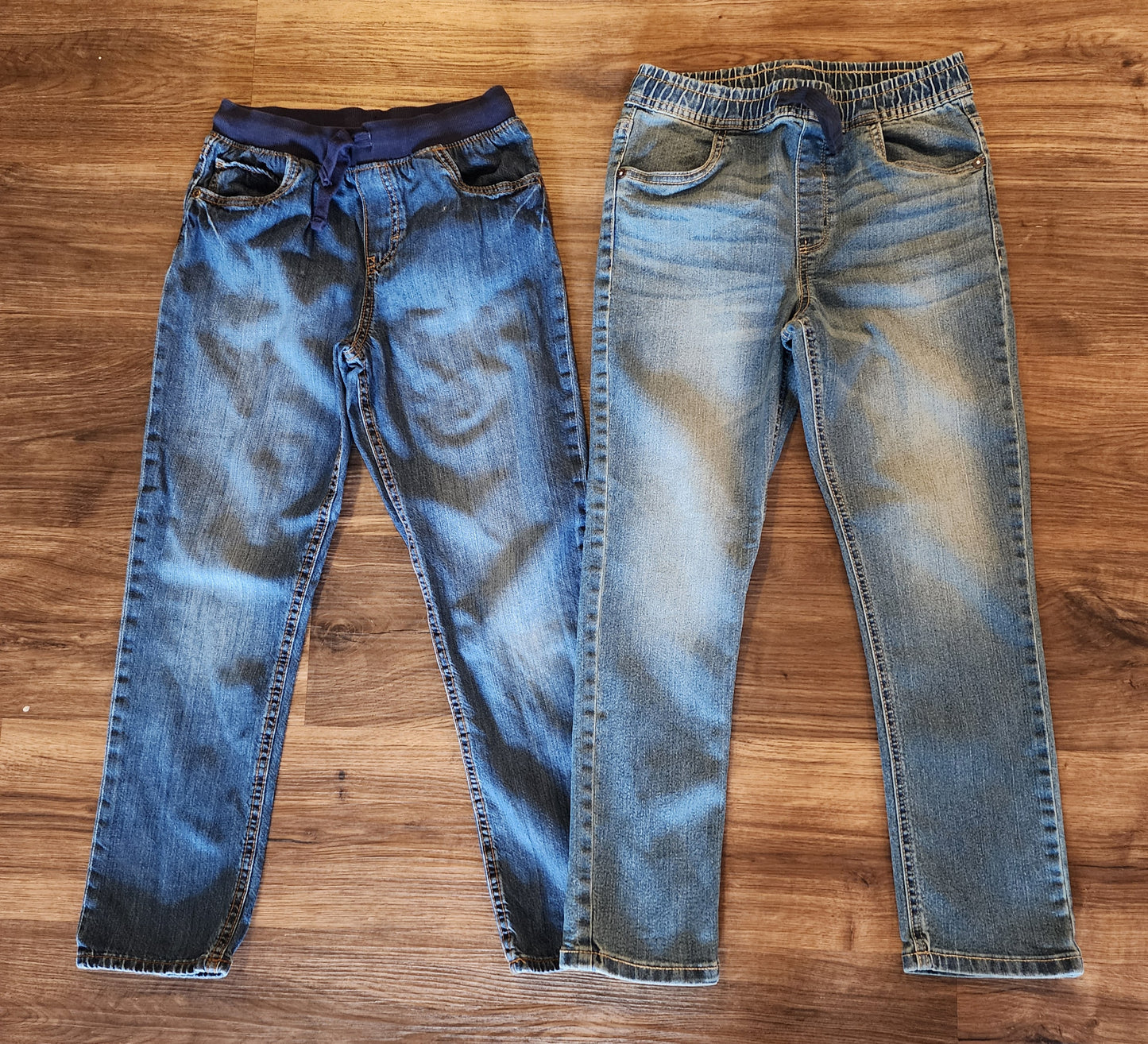 Osh Kosh and Carters elastic waist jeans boys size 10