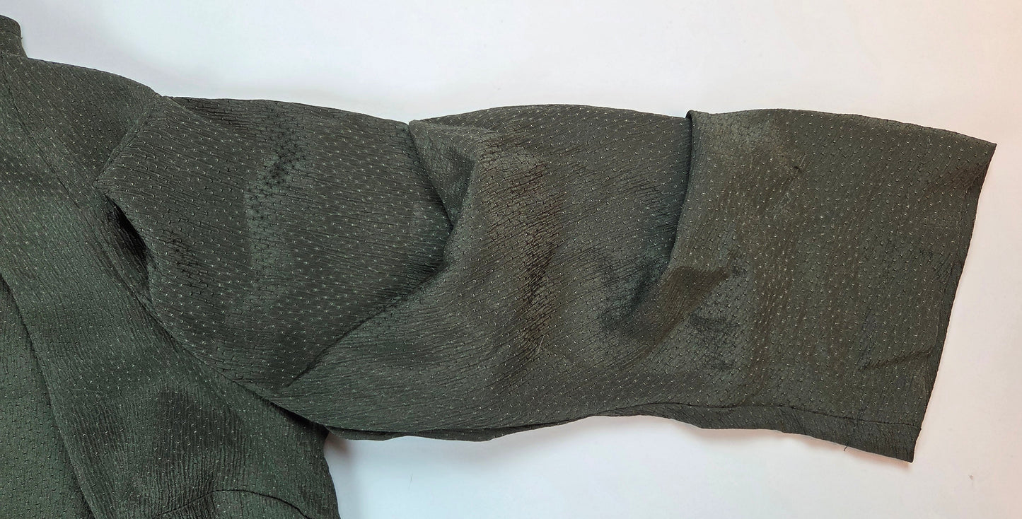 #112 - 1. State Olive Green Blouse, Womens Size Sm, EUC