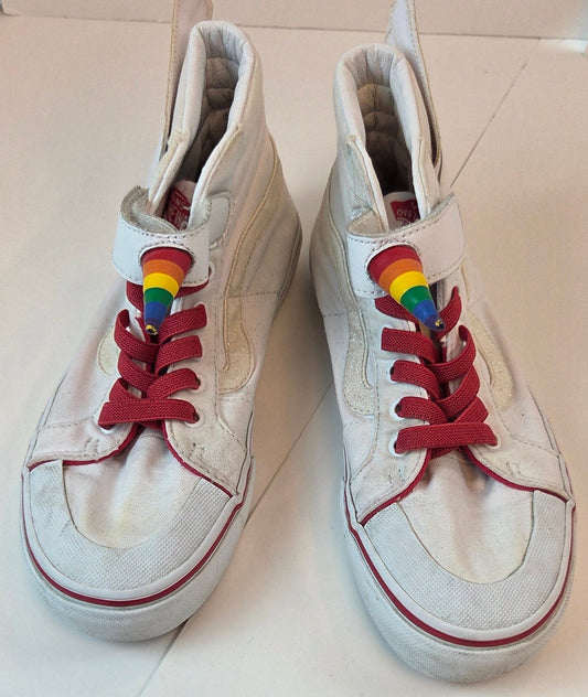 #112 - Vans High Tops, Size Youth 3.5