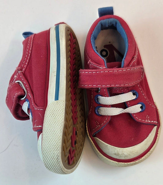 #112 - See Kai Run Red Sneakers, Toddler Size 3c, GUC