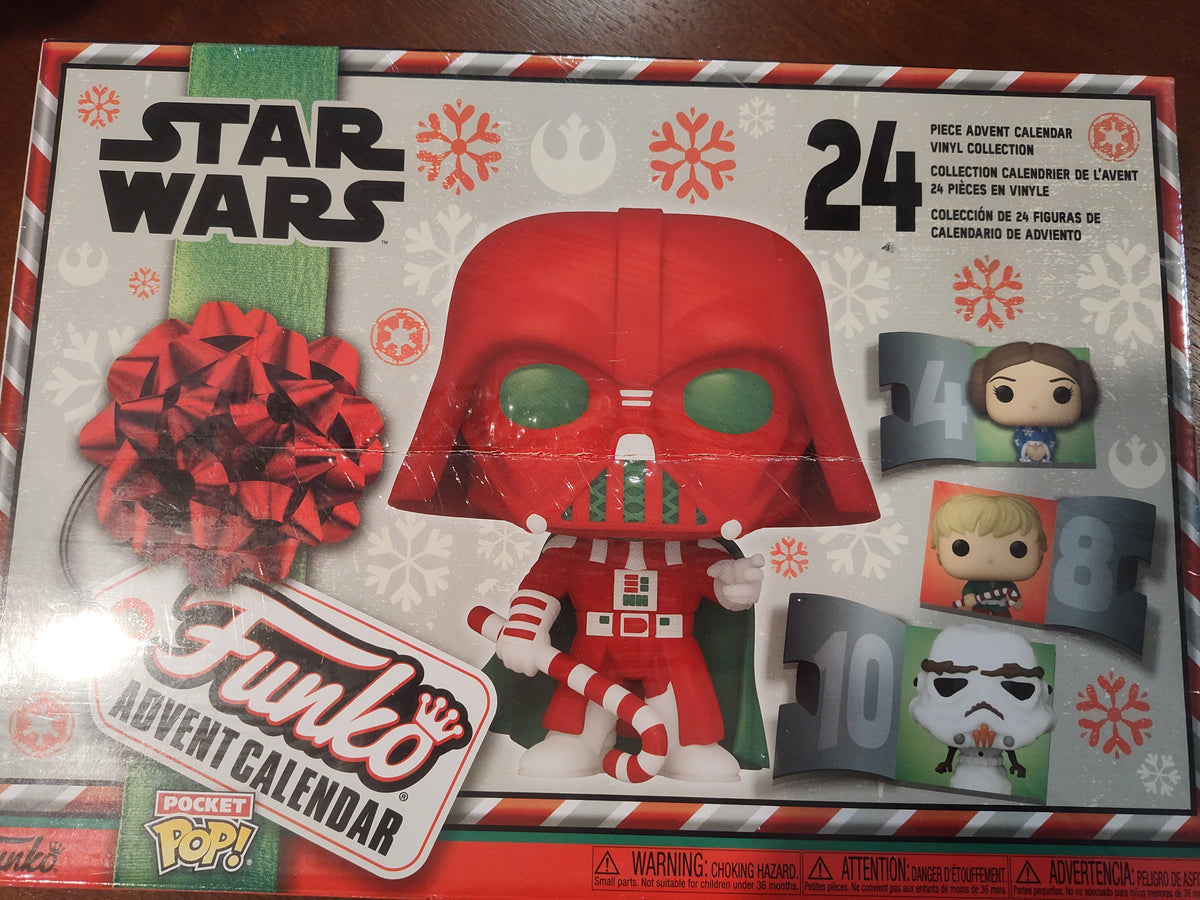 Seller 189:  Star wars Funko pop advent calendar