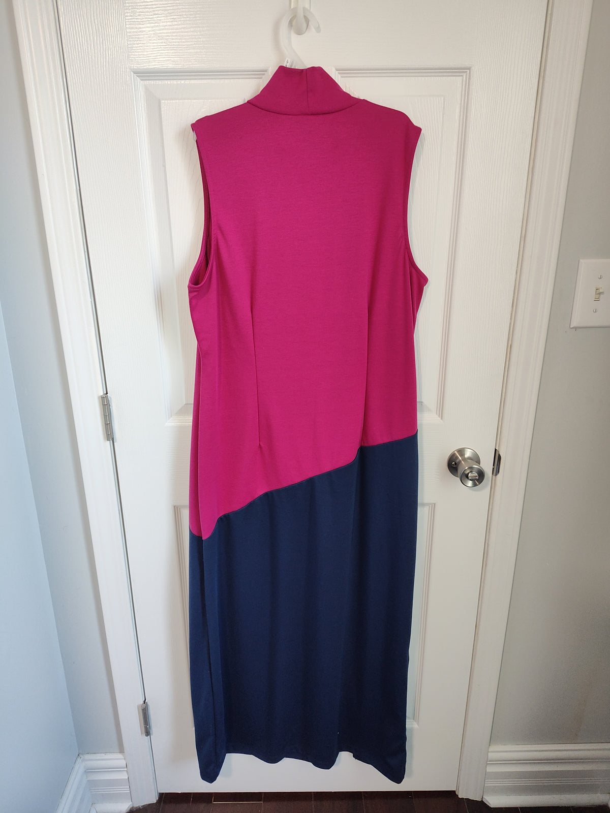 Seller 189:  Ashley Stewart color block dress new size 14/16
