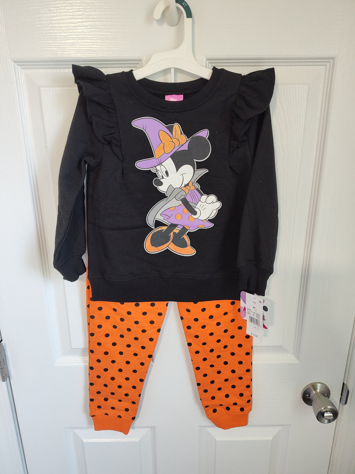 Seller 189:  Minnie mouse Halloween outfit girls size 4t new!