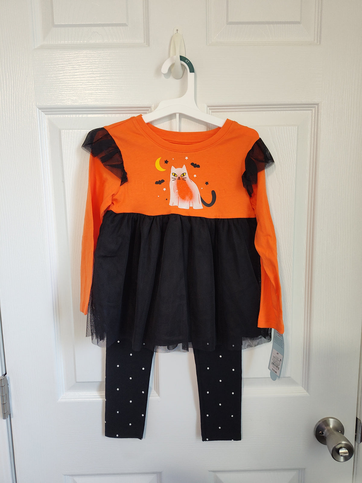 Seller 189:  cat n Jack new girls sz 4t Halloween outfit