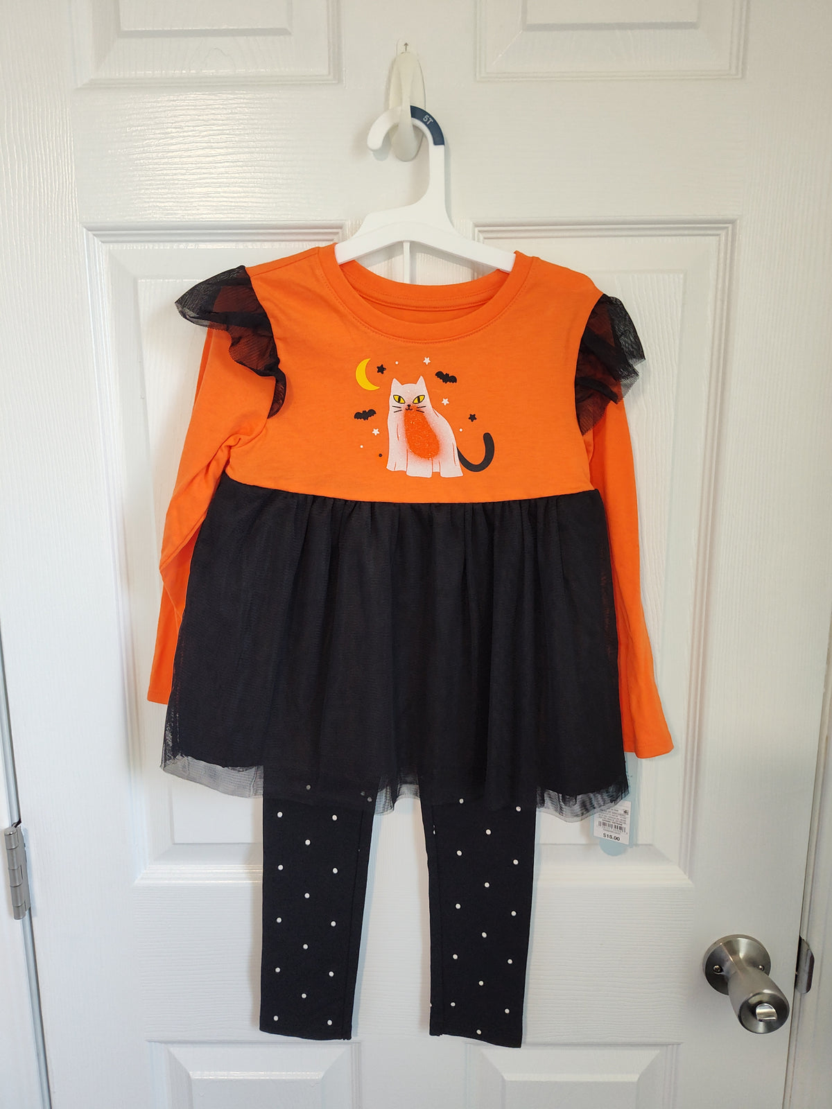 Seller 189:  Cat n Jack Halloween outfit girls size 5t new